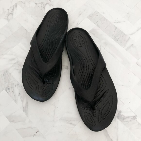 CROCS Kadee II Flip Sandals Size 9 - Picture 1 of 7